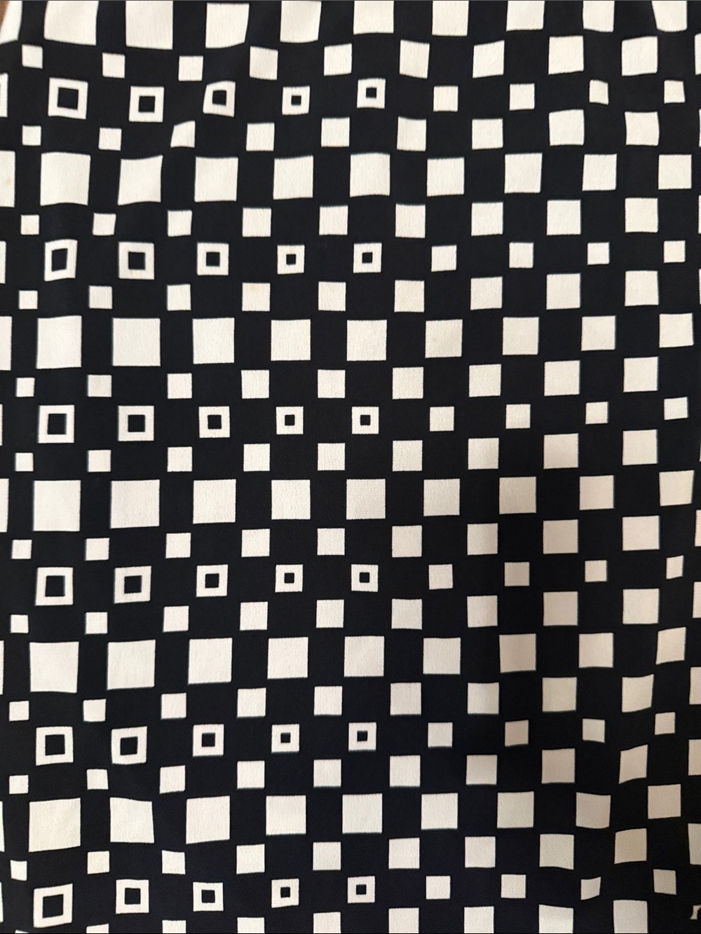 SALE Lily vintage Checkerboard Pencil Skirt - Picture 4 of 4